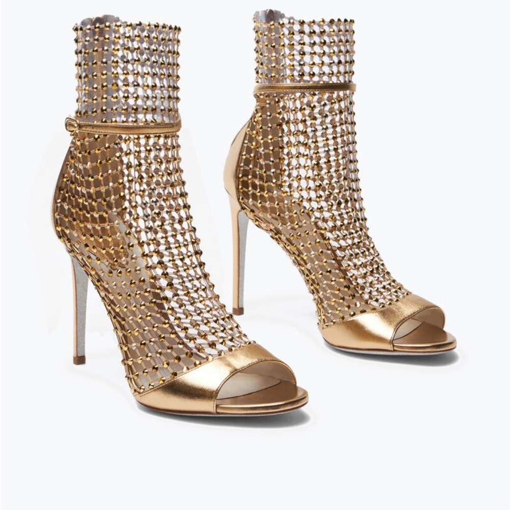 Rene Caovilla Galaxia Crystal Heels
